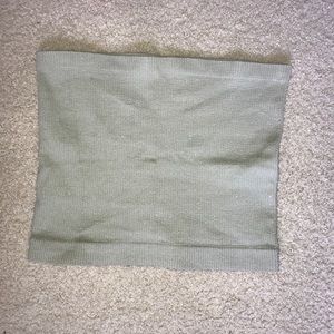 Sparkly Urban mint tube top